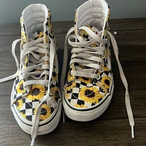 High top vans sunflower size 5.0 W